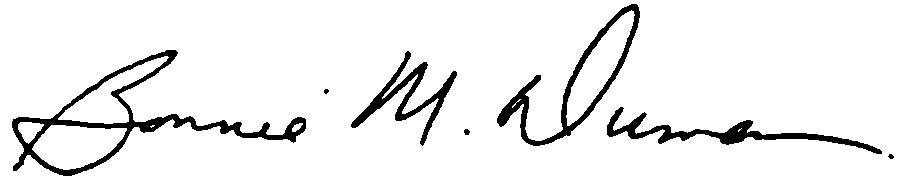 Bonnie Dumanis' signature
