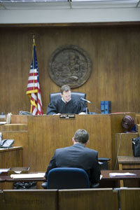 Image of a courtroom