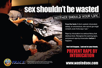 Wasted Sex Postcard Image