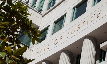 Image of the Hall of Justice Building